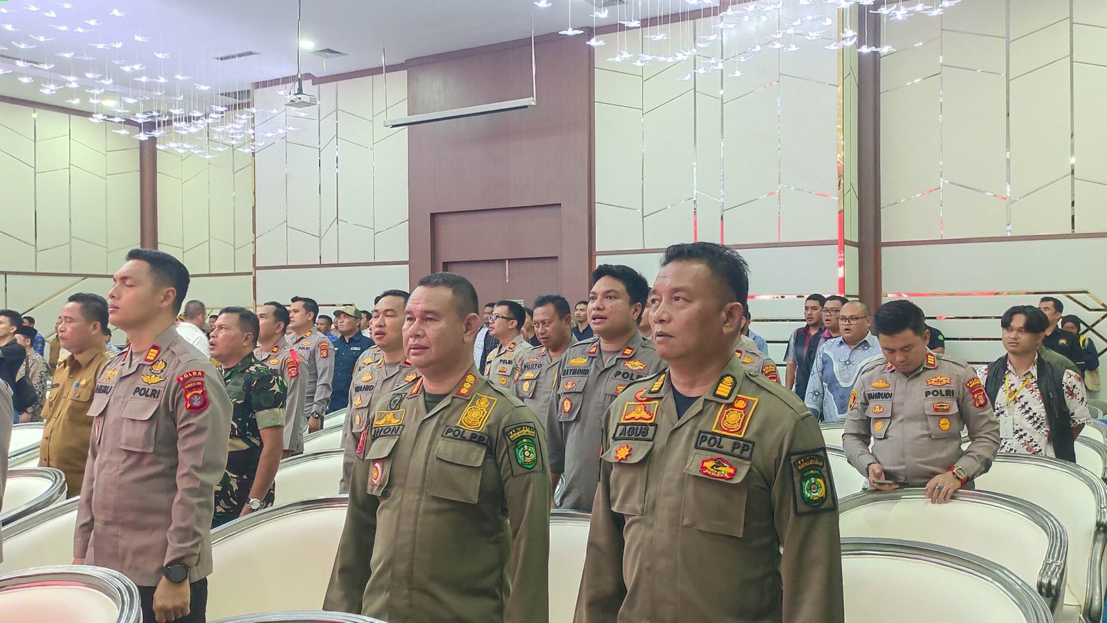 Satpol-PP Hadiri Rapat Koordinasi Kesbangpol Kukar, Fokuskan Isu Pengamanan Logistik