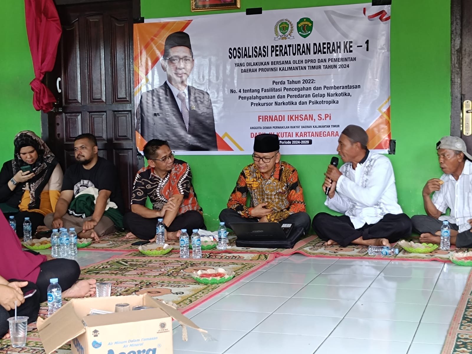 Guna Selamatkan Generasi Muda, Firnadi Gelar Sosperda Pencegahan dan Pemberantasan Narkotika