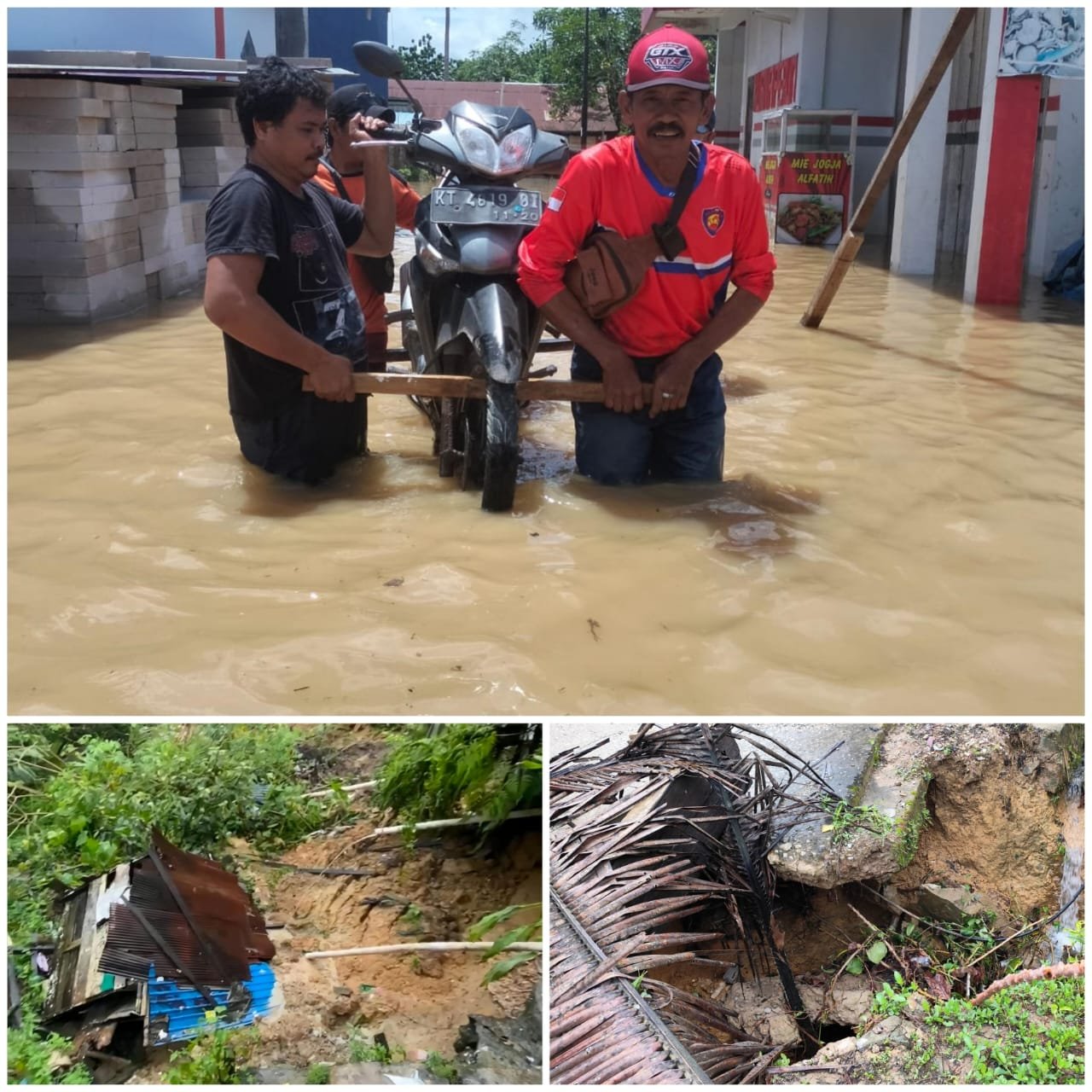 Hujan Lebat Sebabkan Banjir dan Longsor di Kukar, BPBD Imbau Warga Tetap Waspada