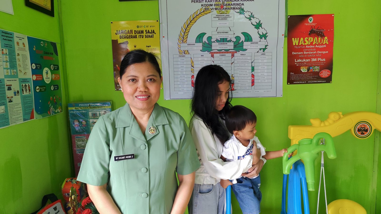 Peringati HUT Persit ke-79, Kodim 0901/Samarinda Gelar Lomba Posyandu