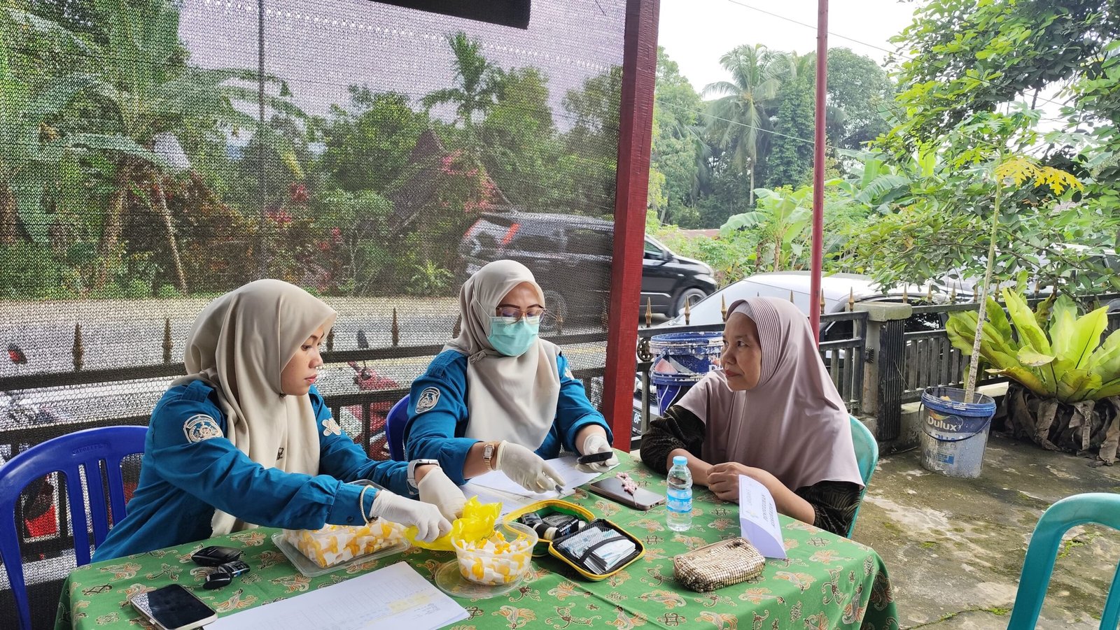 Posyandu Bougenvil I Perdana Gabungkan Pelayanan Balita dan Lansia