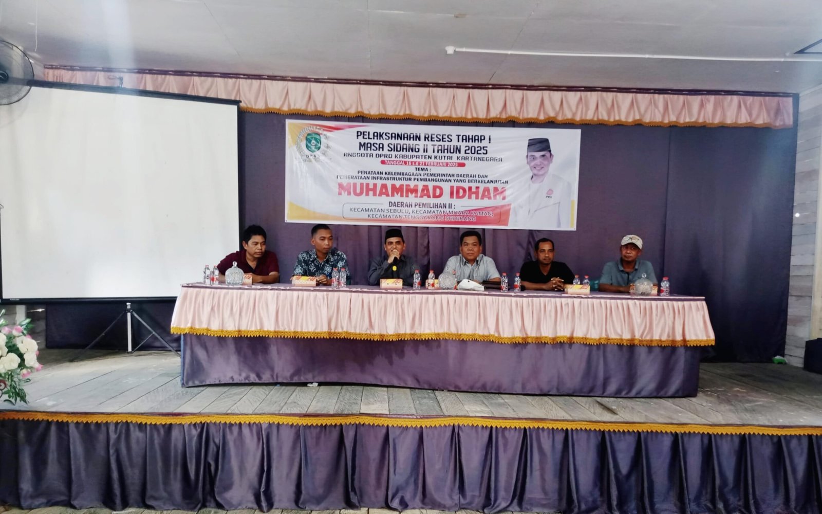 Muhammad Idham Bantu Peningkatan Fasilitas Taman Pendidikan Alquran di Desa Teratak Muara Kaman