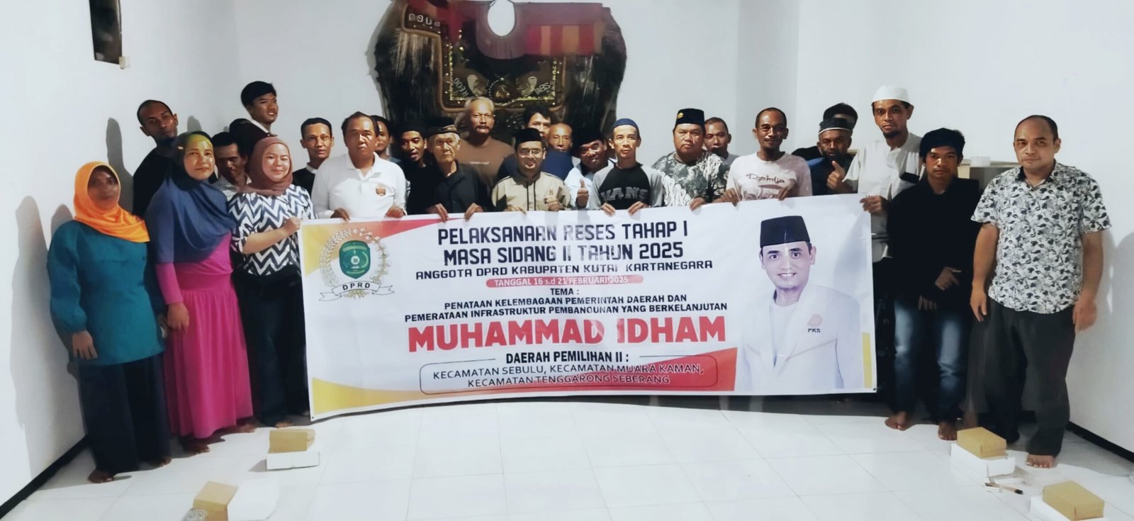 Muhammad Idham Serap Aspirasi Masyarakat Dapil II Terkait Infrastruktur dan Pengembangan Ekonomi