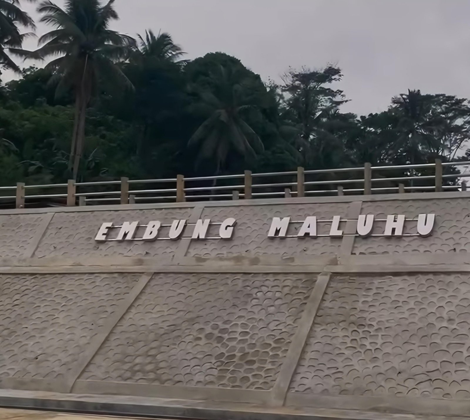 Embung di Kelurahan Maluhu Jadi Solusi Bagi Irigasi Pertanian Sekaligus Wisata Alam