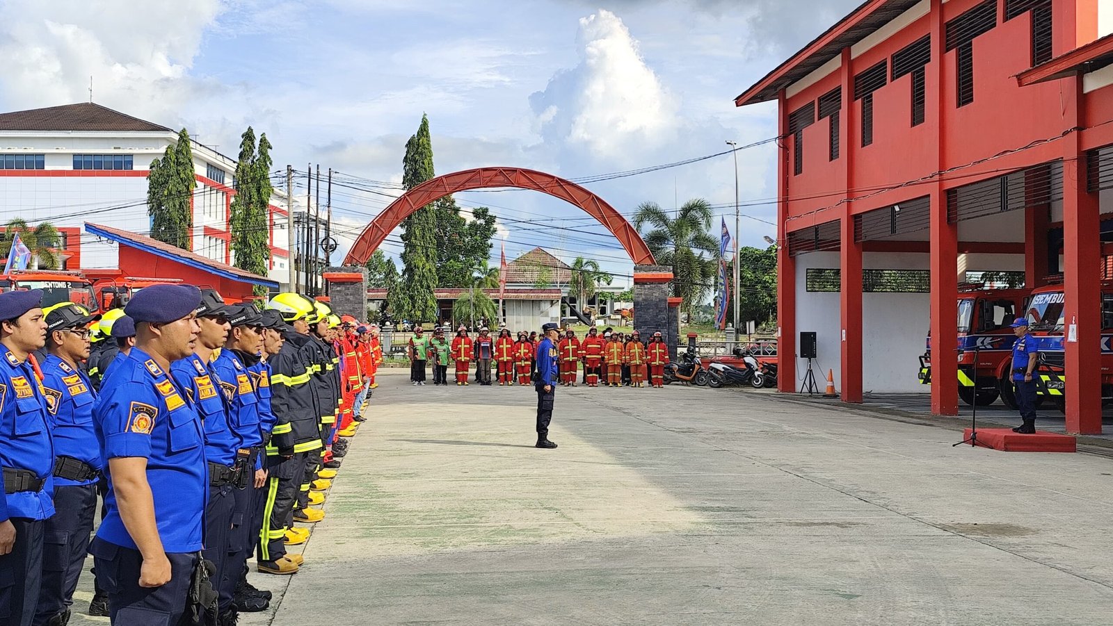 Jelang Ramadhan, Disdamkarmatan Kukar Gelar Apel Siaga dan Himbau Warga Waspada Kebakaran saat Sahur dan Berbuka