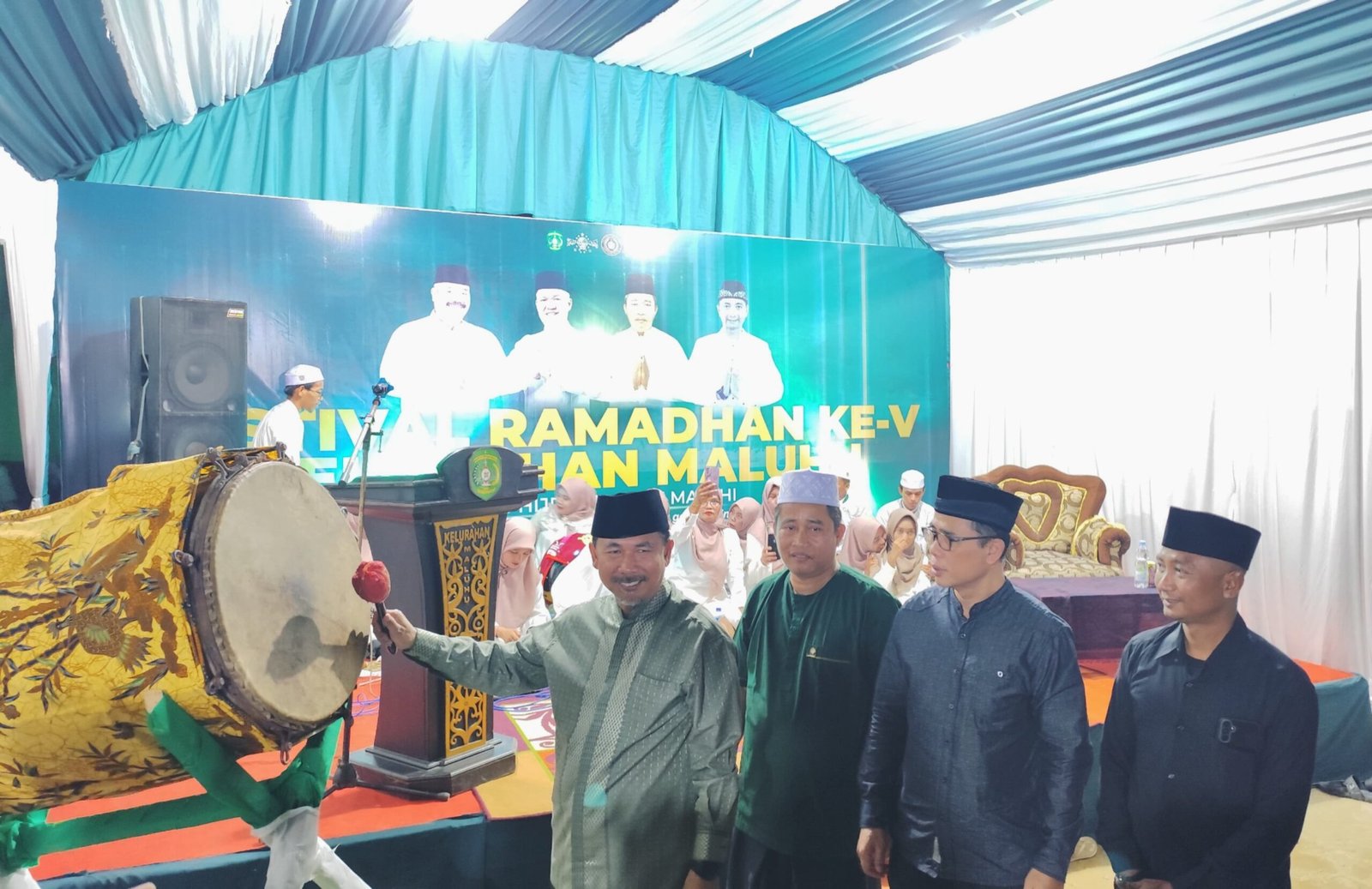 Sekda Sunggono Resmi Buka Festival Ramadhan ke-5 Kelurahan Maluhu