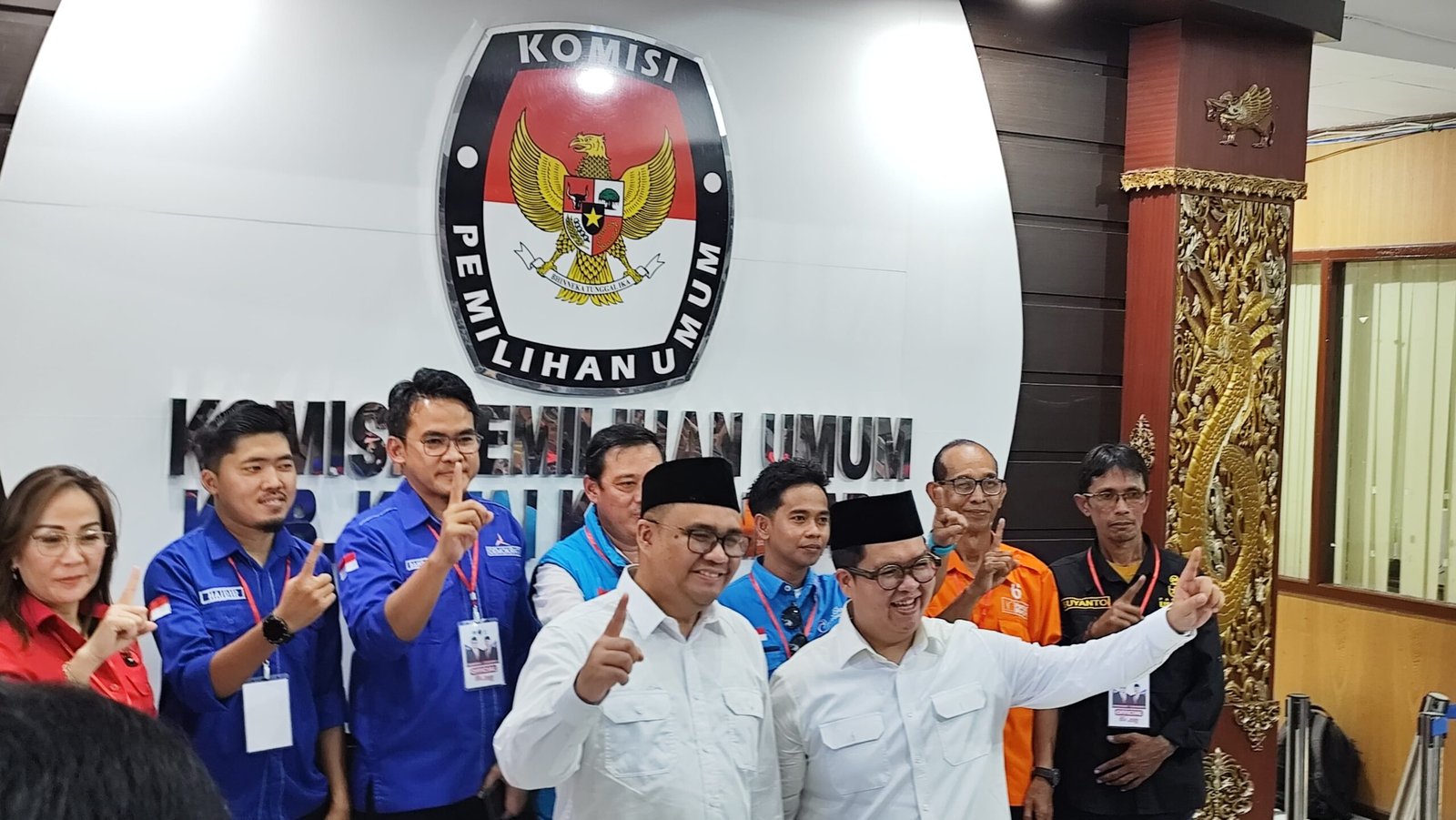 Aulia Rahman Basri Resmi Dampingi Rendi Solihin di PSU Pilkada Kukar 2025