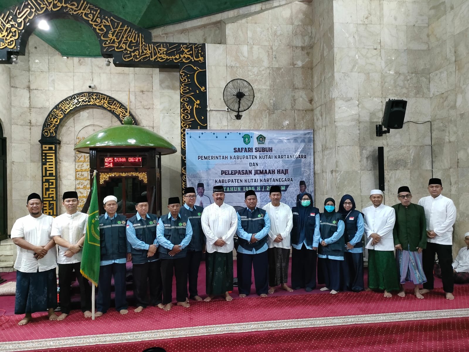 Bupati Kukar Lepas Secara Simbolis Calon Jemaah Haji Kecamatan Tenggarong