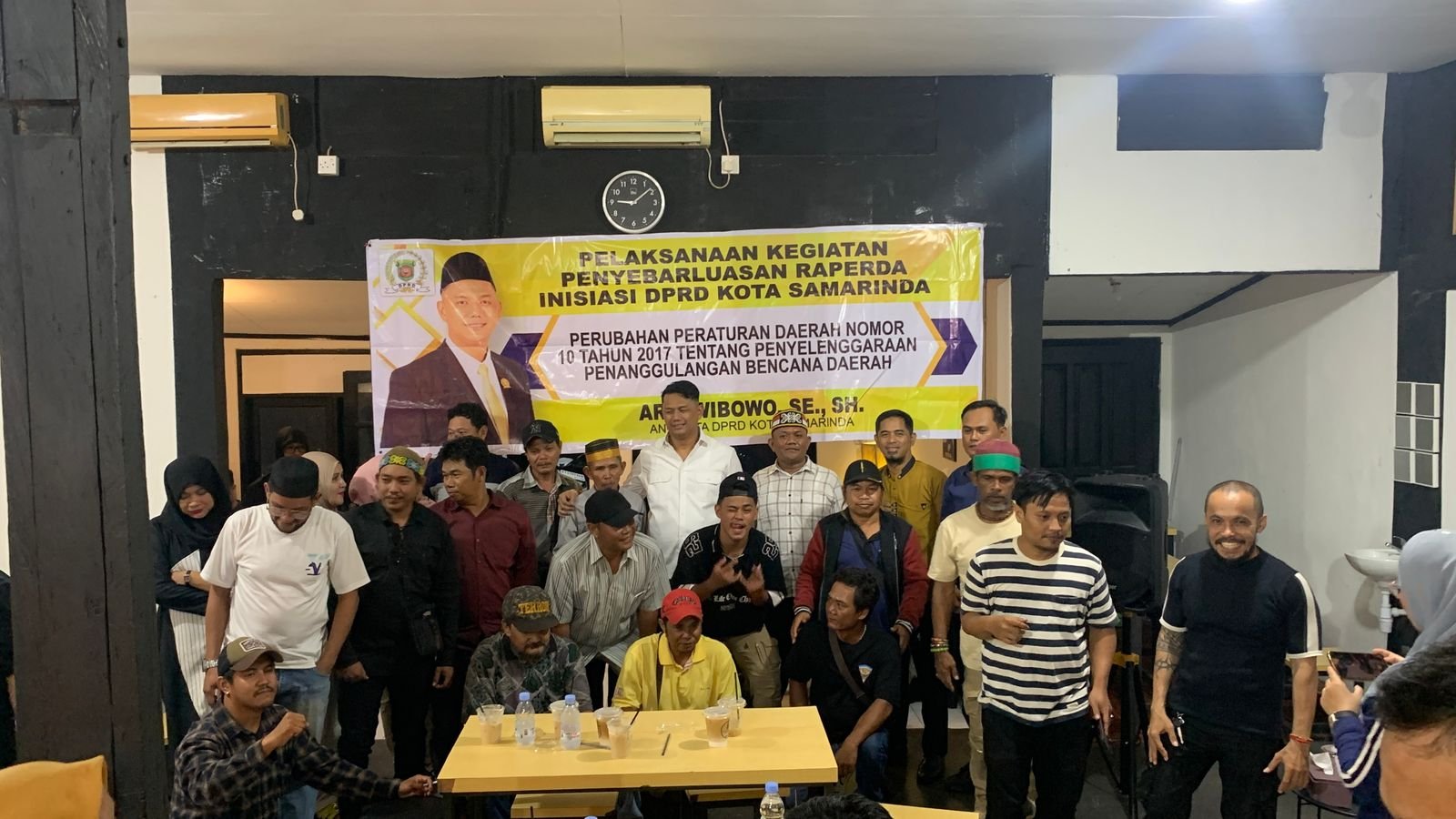 Arie Wibowo Gelar Sosper tentang Penanggulangan Bencana di Samarinda