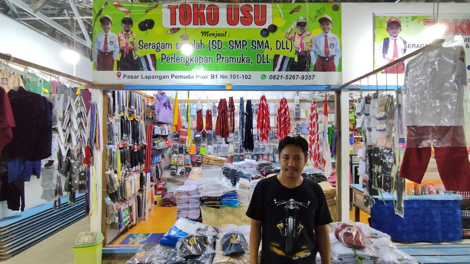 Puluhan Pedagang Bertahan di Tengah Sepinya Pasar Lapangan Pemuda