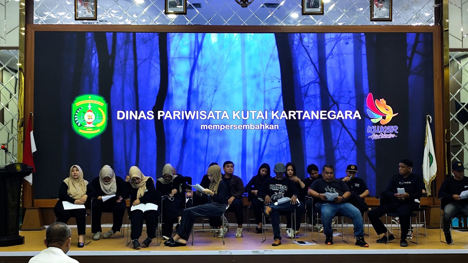 Dispar Kukar Angkat Budaya Lokal Melalui Film Misteri Tuana Tuha