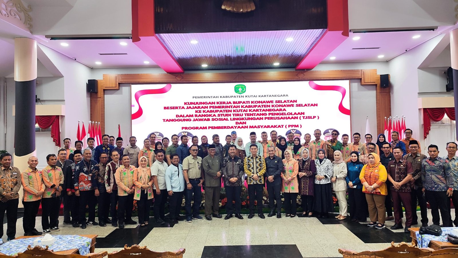 Kukar Jadi Rujukan Konawe Selatan Bahas Strategi TJSLP dan Pengembangan Masyarakat