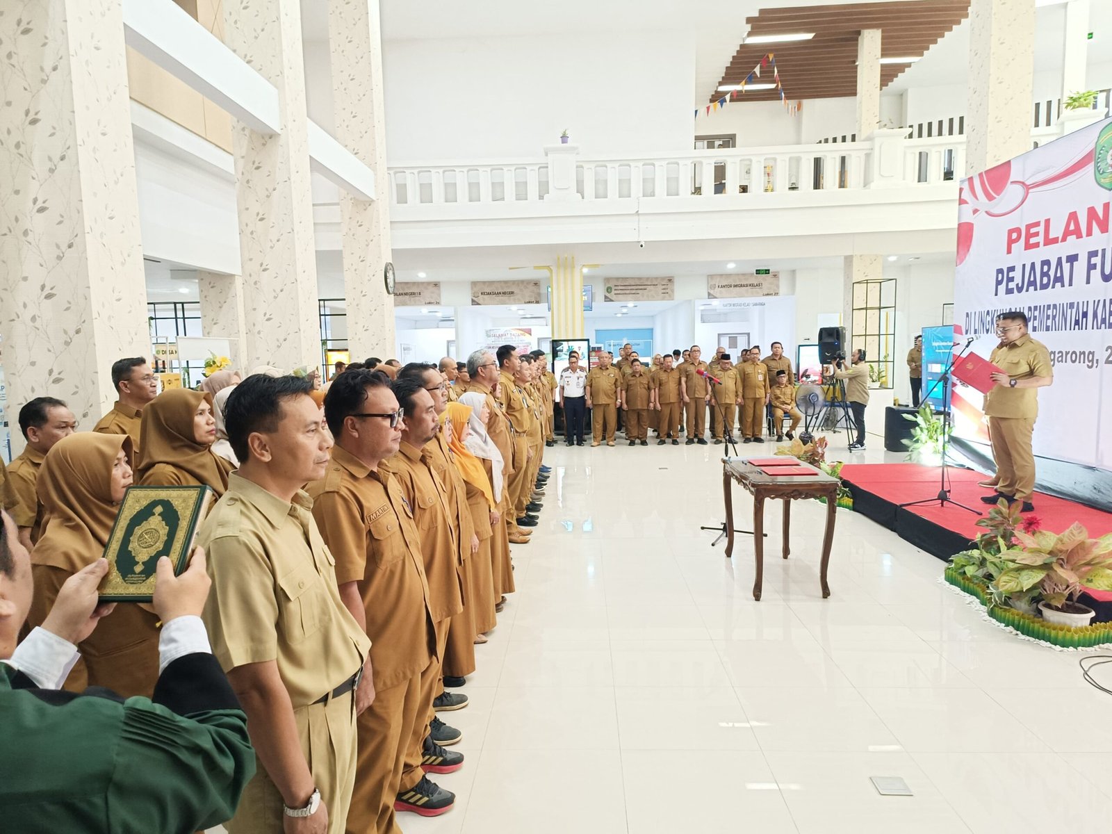 Pelantikan Pejabat Fungsional Tandai Transformasi Birokrasi di Lingkup Pemkab Kukar