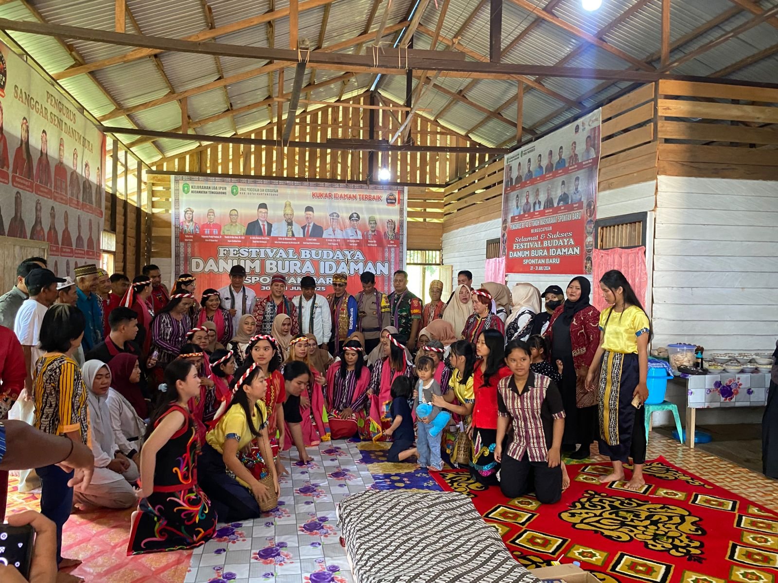 Lewat Festival Danum Bura Warga Spontan Baru Kukar Hidupkan Kembali Tradisi Daerah