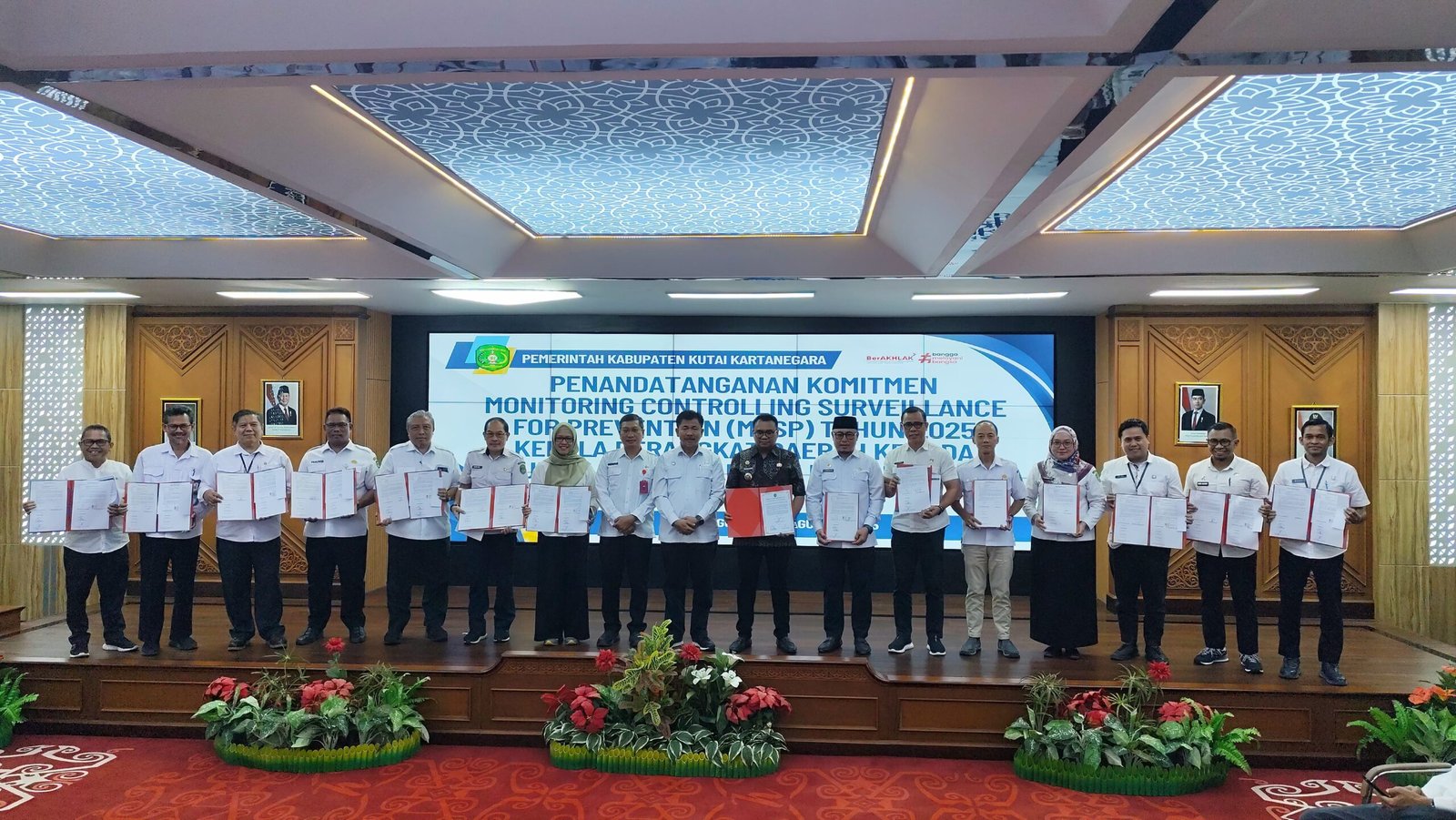 Kukar Perkuat Pencegahan Korupsi Lewat Penandatanganan MCSP 2025