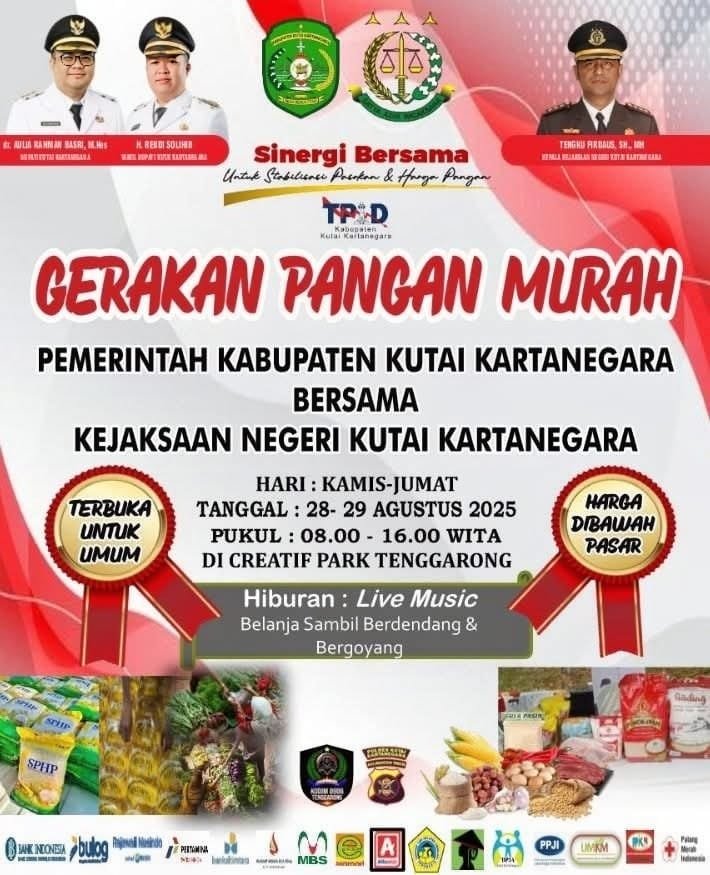 Bekerjasama dengan Kejari, Pemkab Kukar Akan Hadirkan Gerakan Pangan Murah