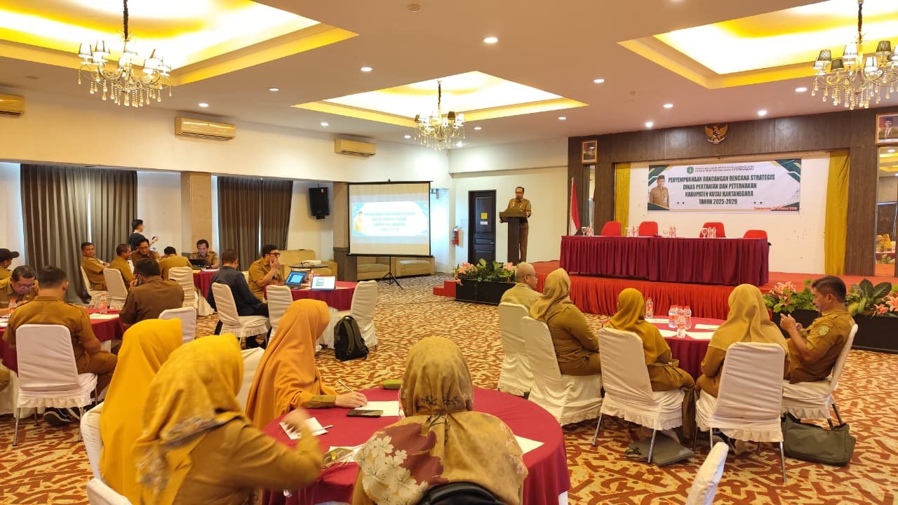 Distanak Kukar Rancang Arah Baru Pembangunan Pertanian dan Peternakan Lima Tahun ke Depan