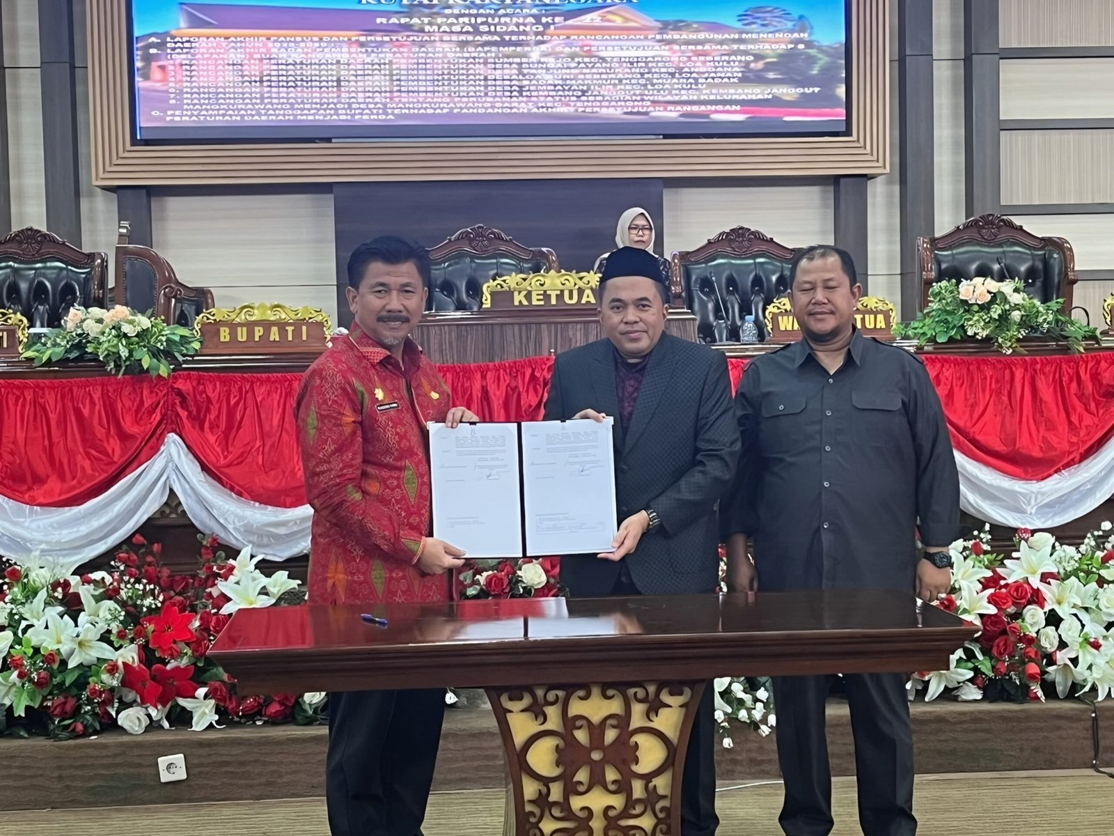 RPJMD 2025–2029 Disahkan, DPRD Kukar Pastikan APBD 2026 Terencana