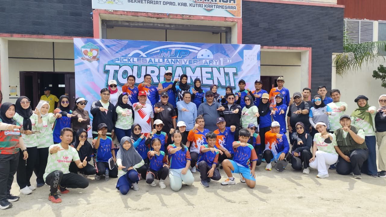 Turnamen Pickleball NJP Jadi Wadah Pembinaan Atlet Kukar
