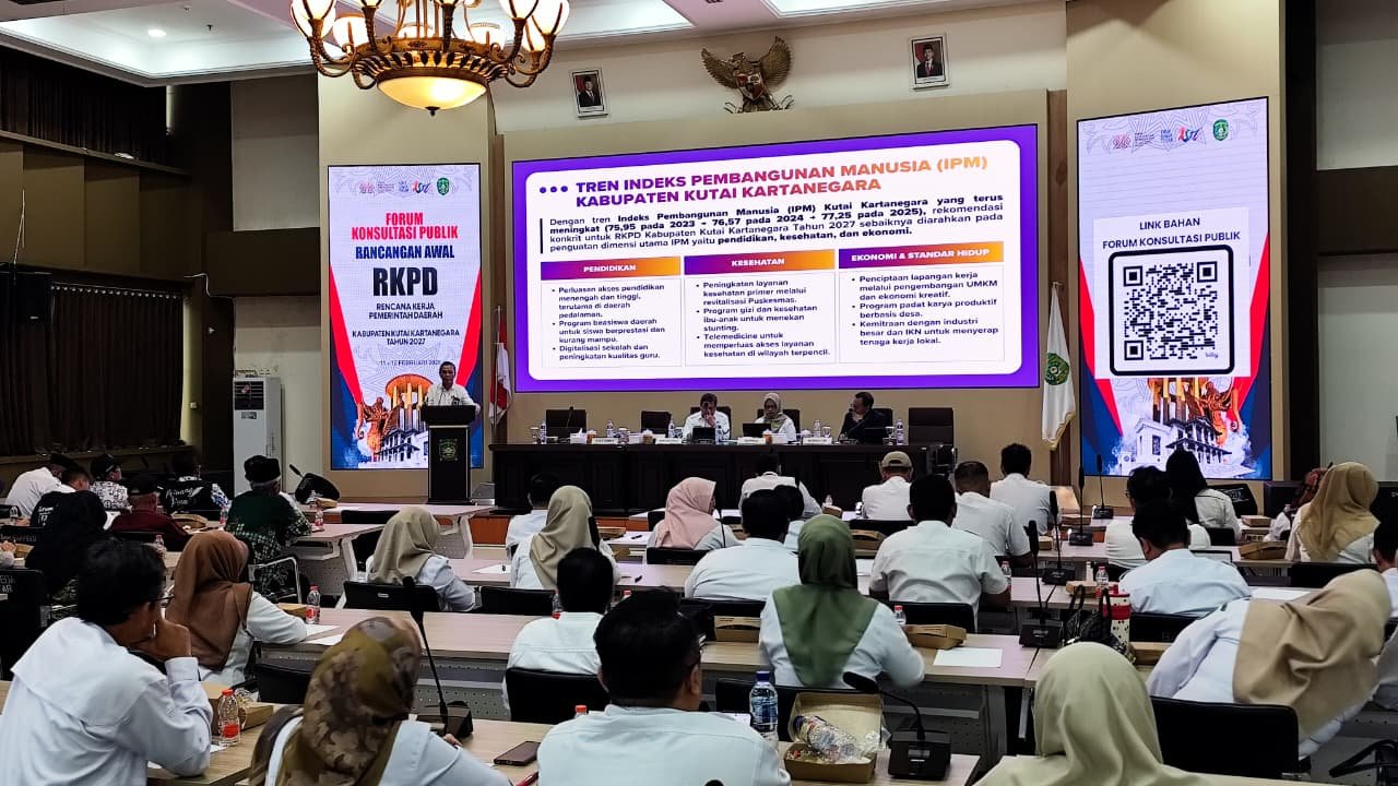 RKPD Kukar 2027 Disusun dengan Pendekatan Pemerataan Berbasis Wilayah