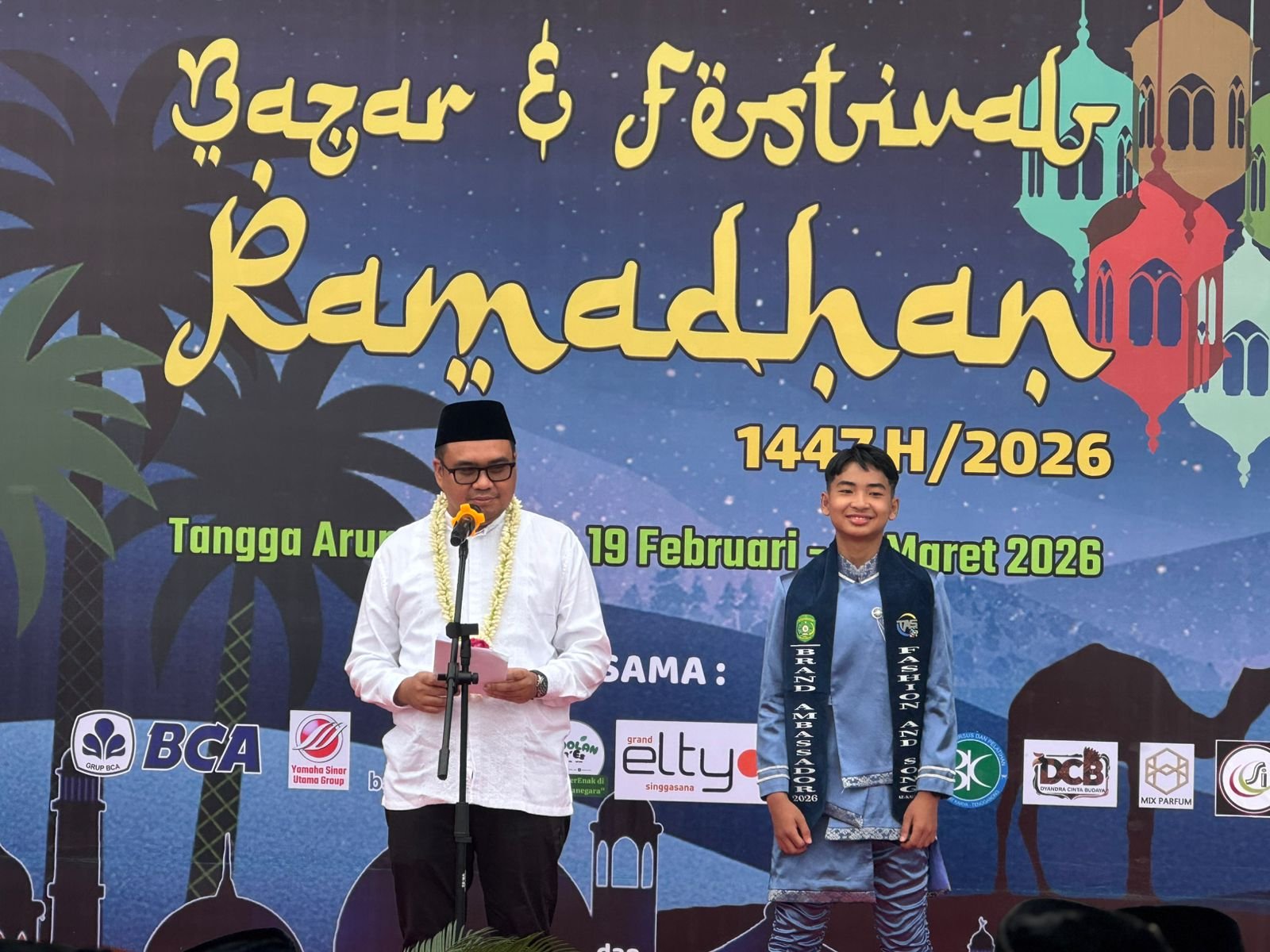 Pasar Ramadan Tangga Arung Square Dibuka, Ratusan Tenant Langsung Diserbu Warga