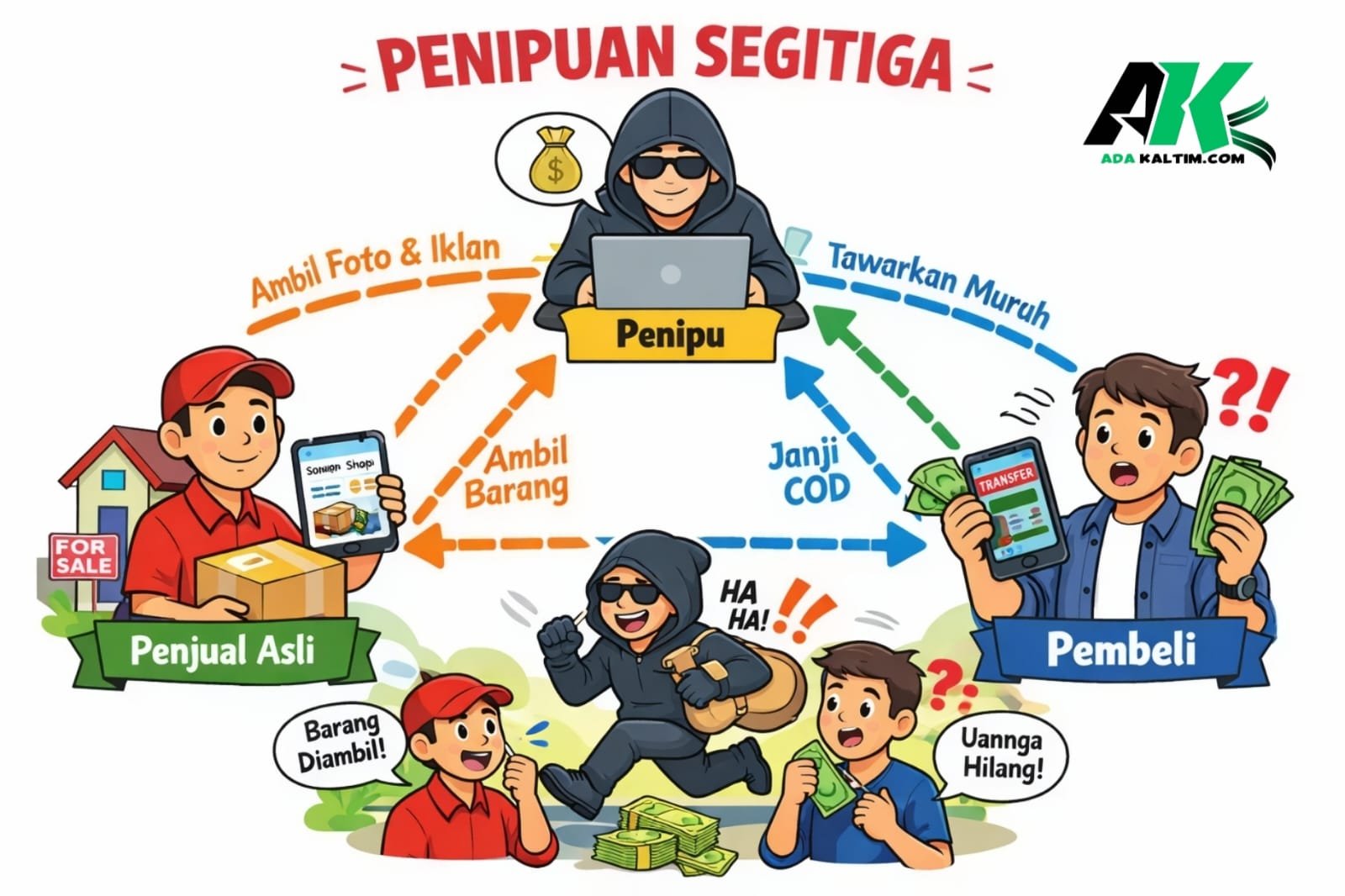 Transaksi COD Rawan Penipuan Segitiga, Polisi Imbau Cek Kebenaran Penjual