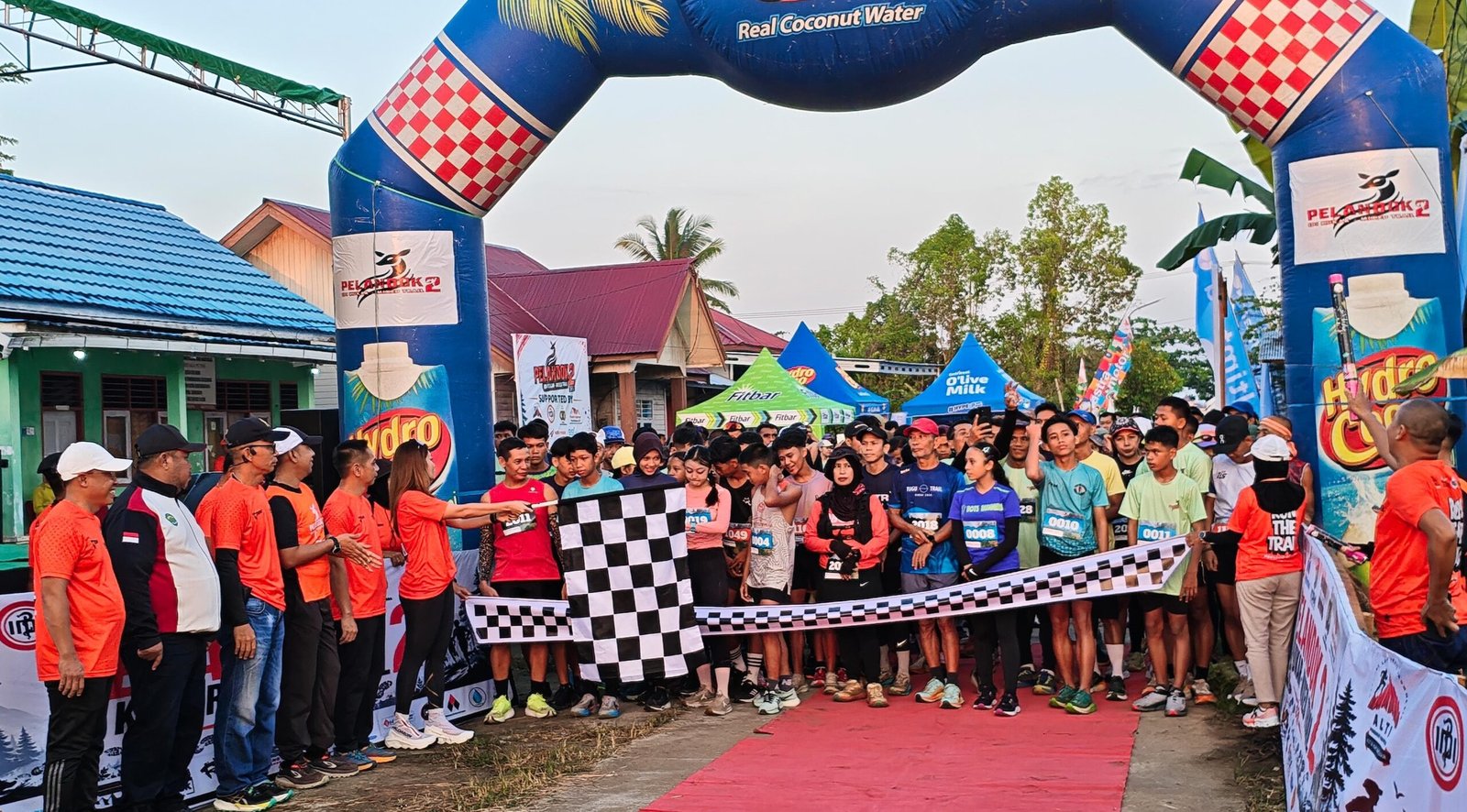260 Pelari dari Berbagai Daerah Adu Ketangguhan di Pelandok IDI Kukar Mixed Trail 2