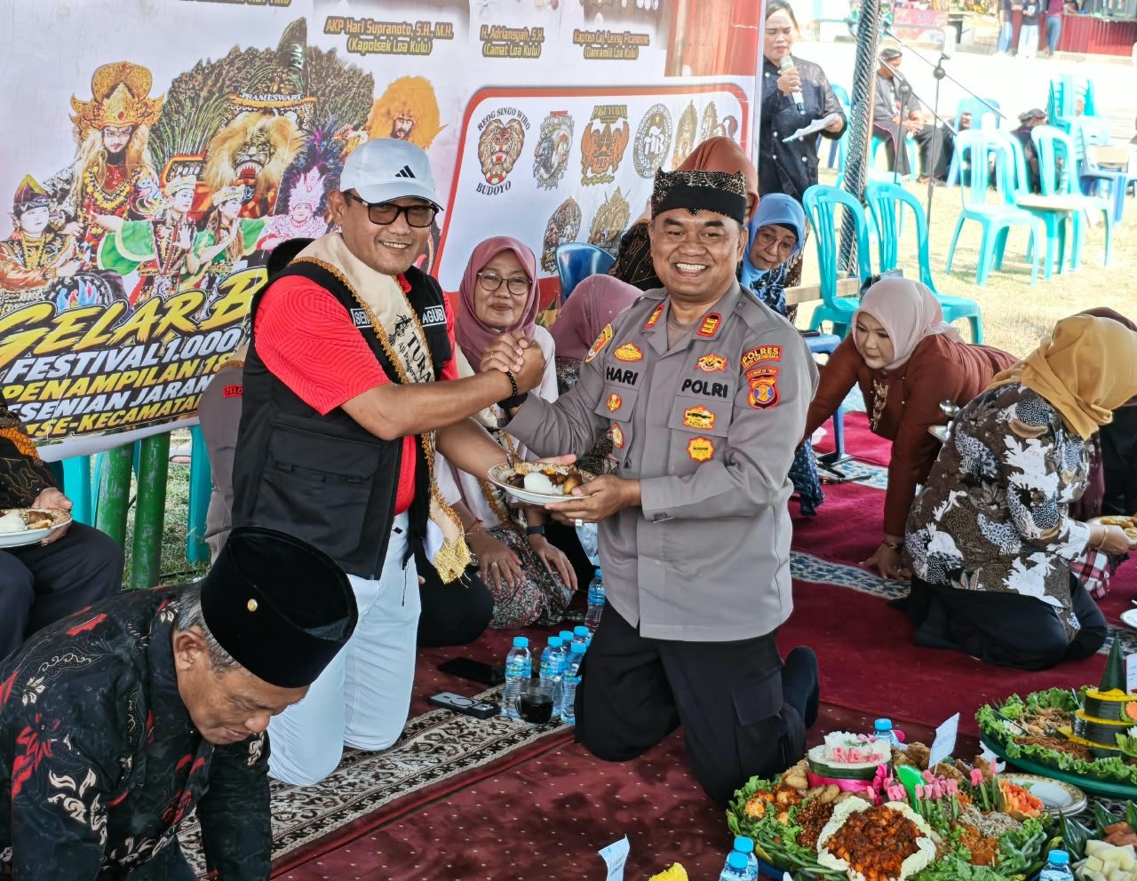 Festival Seribu Tumpeng di Loa Kulu Jadi Simbol Kebersamaan Lintas Suku