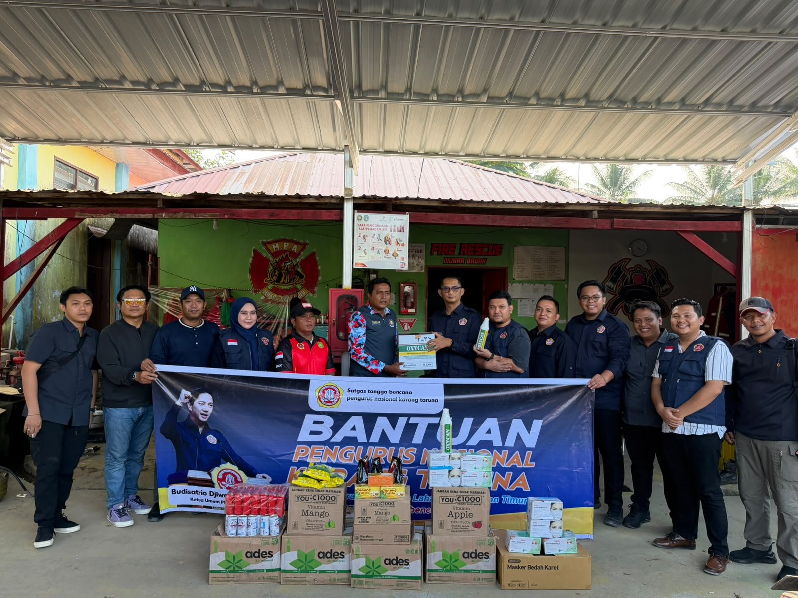 Dari Muara Badak, Karang Taruna Kaltim Siapkan Dukungan untuk Daerah Terdampak Karhutla