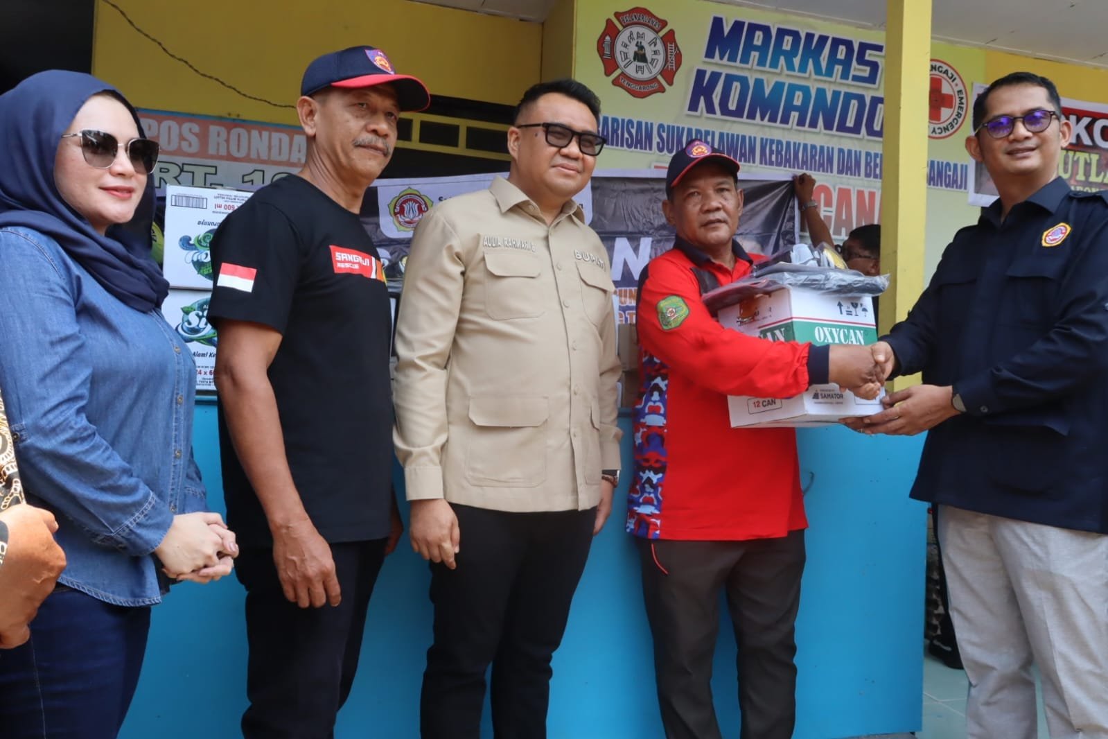 Bupati Kukar Apresiasi Dukungan Karang Taruna, Relawan Karhutla Diminta Tetap Siaga