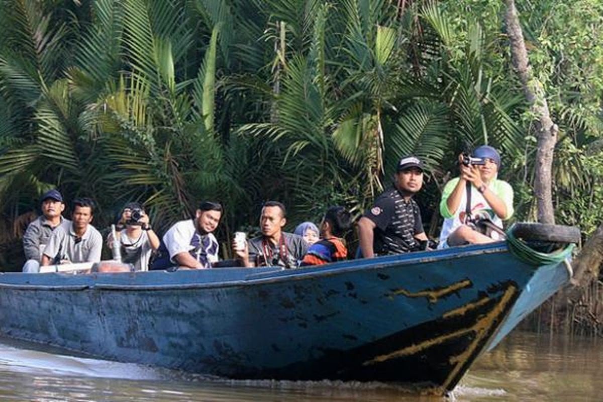 Pokdarwis Sungai Hitam Lestari Tawarkan Ekowisata Menyusuri Habitat Bekantan di Samboja