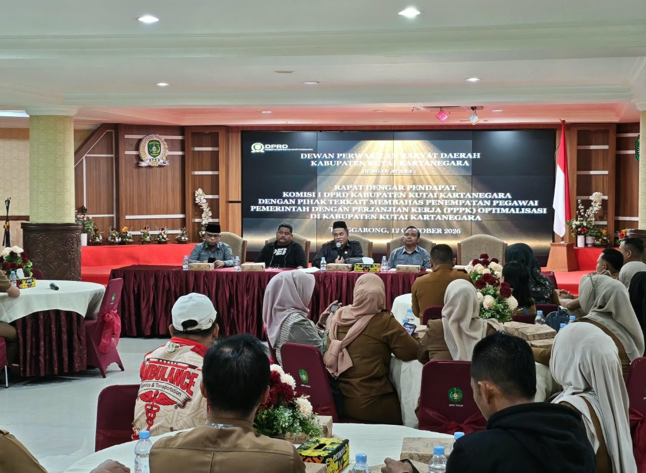 DPRD Kukar Siapkan Tiga Alternatif Solusi Penataan PPPK Optimalisasi