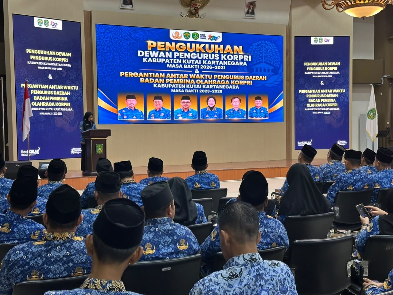 Akui Pelayanan Belum Maksimal, Sunggono Siapkan Pembenahan KORPRI Kukar